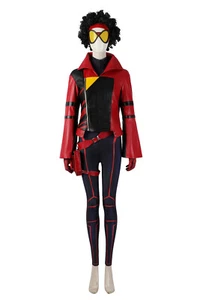 Spider-Man Across The Spider-Verse Spider-Woman Jumpsuit Outfits Cosplay Costume - Picture 1 of 21