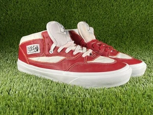 Tenis para hombre Vans Skate media cabina 92 cuero chile pimienta rojo/blanco | Talla 11.5 - Imagen 1 de 11