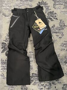 NEW Burton Stark Ski Board Snow Pants Gore Tex Size XS Youth Black