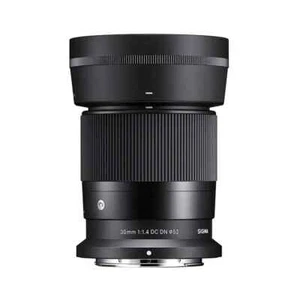 Sigma 30mm f/1.4 DC DN Contemporary Camera Lens with Hood - Picture 1 of 24
