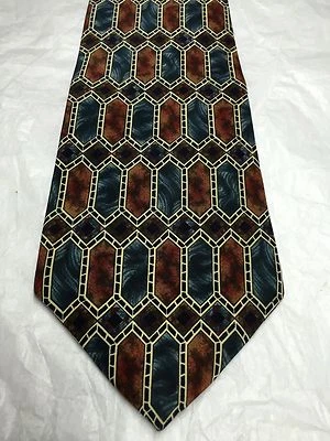  CORBATA HOMBRE MUSEO METROPOLITANO VERDE Y BORGOÑA 4 X 59 Foto 1 de 4