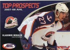 Vladimir Mihalik 2007-08 AHL Top Prospects Norfolk Admirals