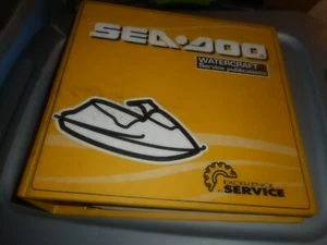 Sea Doo RX RX DI GTX DI 2000 manual de libro y taller de reparación de un día, carpeta - Imagen 1 de 4