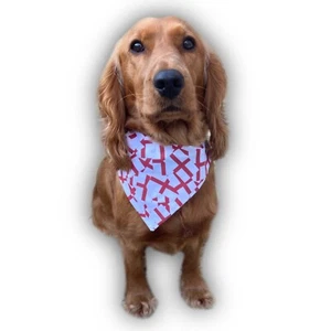 England Flag Dog Bandana Neckerchief Slide on Collar Scarf Neck Tie - Picture 1 of 5
