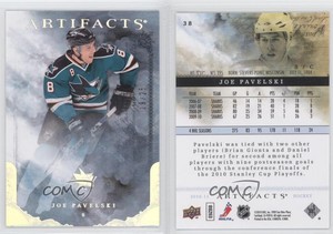 2010-11 Upper Deck Artifacts Silver /25 Joe Pavelski #38