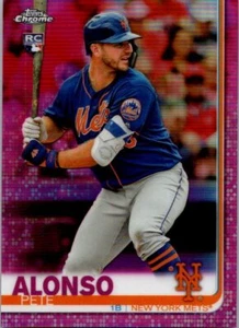 2019 Topps Chrome #204 Pete Alonso Pink Refractor - Bild 1 von 2