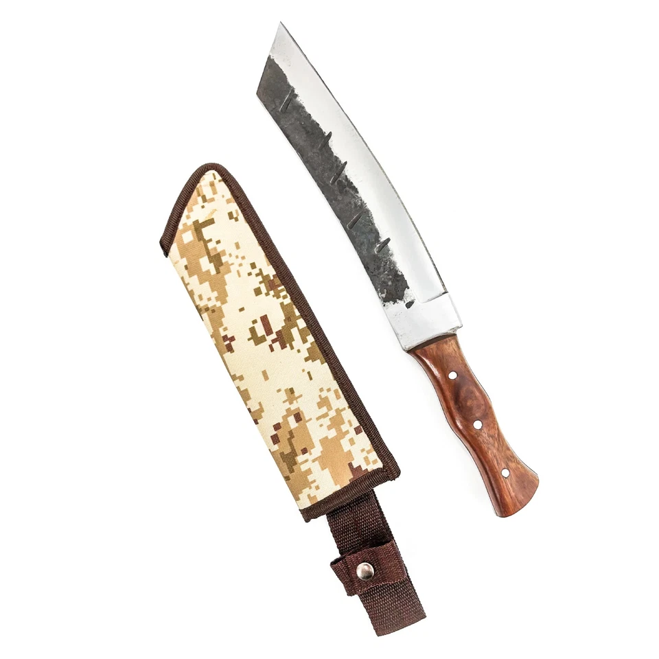 Kakadu Australian Jungle Forjado a Mano Parang - Hoja de Metal Total 14.75" Foto 1 de 4