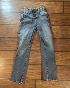 Boys Wrangler Retro Slim Straight Jeans Size 11 Slim Adjustable Waist Cowboy - Picture 1 of 7
