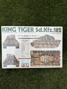 BANDAI FUMAN 1/48 KING TIGER SD.KFZ.182 Sigillato - Foto 1 di 6