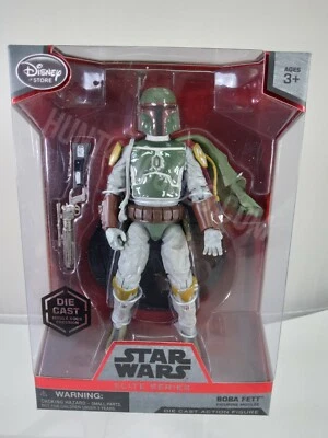 Figura de acción Disney Star Wars Elite Series #1 Die Cast 7" Boba Fett con capa Foto 1 de 4
