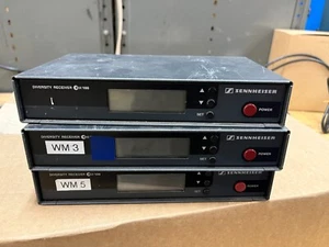 3x SENNHEISER EW 100 G3 True Diversity Receiver Unit - Picture 1 of 5