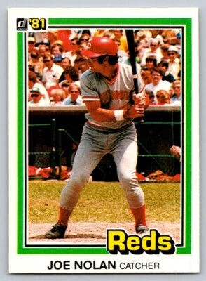 1981 Donruss - #302 Joe Nolan - Image 1 of 2
