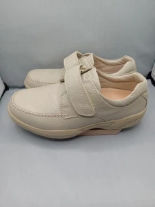 Dr Comfort Scott 9030 Mens Diabetic Comfort Strap Beige Shoes Size 11 XW XtraWid - Picture 1 of 12