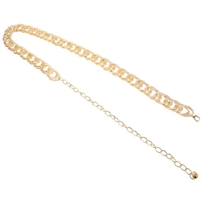  Catena per la vita da donna: elegante cintura in metallo con catena per la vita - Immagine 1 di 4