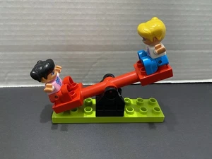 LEGO Duplo Playground Seesaw Home School Children People Set New - Picture 1 of 7