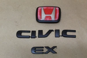 2001 2002 2003 2004 2005 HONDA CIVIC COUPE EMBLEM LOGO OEM - Bild 1 von 4
