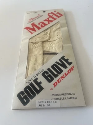 Guante de golf Maxfli tratado suavemente por Dunlop para hombre regular LH talla ML en caja Foto 1 de 2