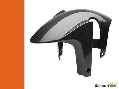 GUARDABARROS DELANTERO DE FIBRA DE CARBONO APRILIA RSV4 & TUONO V4 EN FIBRA TEJIDA BRILLANTE LISA Foto 1 de 4