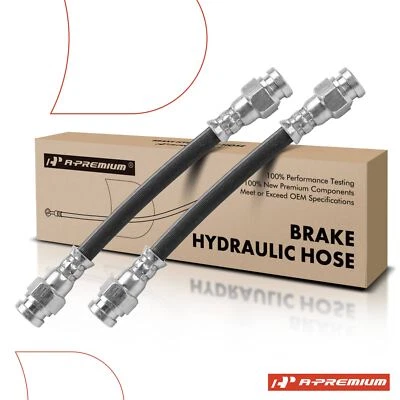 2X Manguera hidráulica de freno trasera para Volkswagen Corrado 1992-1994 Cabrio Golf Jetta Foto 1 de 4