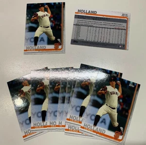 TOPPS BASEBALL MLB UPDATE 2019 - Derek Holland - San Francisco GIANTS # US 175 - Bild 1 von 3