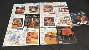 Posten von 13 feinen Holzbearbeitungszeitschriften 2004 und 2005 volle Jahre kostenloser Versand - Bild 1 von 8