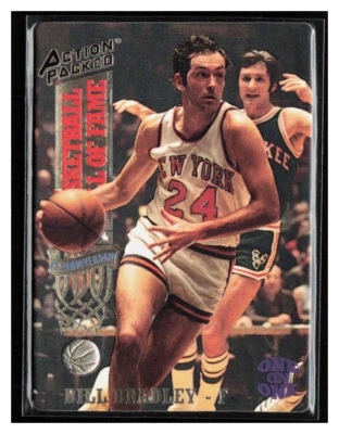 1993 Action Packed Hall of Fame #7 Bill Bradley - Image 1 of 2