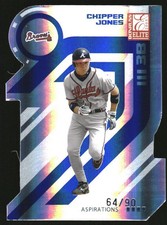 2005 Donruss Elite Aspirations Die-Cut #12 Chipper Jones /90