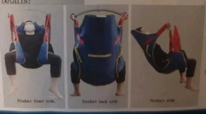 LARGE Universal Full Body Lift Sling , Head Back Support 507lb MAX WEIGHT - Picture 1 of 8