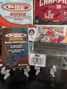2003 Topps Total Factory Sealed Packs!!  - Picture 1 of 2