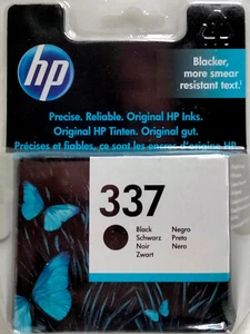HP 337, Original Black Cartridge, C9364EE UUS, OVP 5940, 9640, 9680 + OVP - Afbeelding 1 van 8