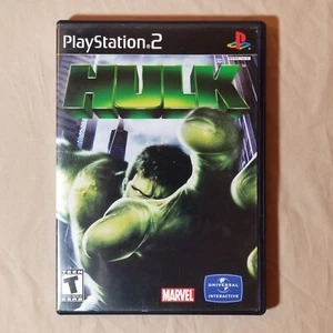Hulk Sony PlayStation 2 PS2 Video Game The Incredible Marvel Dr. Bruce Banner - Picture 1 of 6