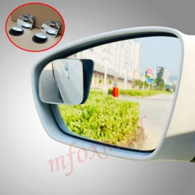 Car Adjustable Wide Angle Rear View Side Blind Spot Mirror Assistant Accessories - Image 1 of 4