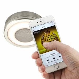 Sensio SensioSound Illuminated Cool White LED Light with Bluetooth Speaker - Picture 1 of 6