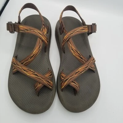 Sandalias Chaco Vibram Para Hombre 13 Marrón Z1 Punta Lazo Zapatos para Agua Comodidad Usadas en Excelente Condición Foto 1 de 4
