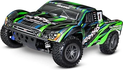 TRAXXAS Slash 4x4 grün RTR BL-2S Brushless ohne Akku/Lader 1/10 Short-Course - Bild 1 von 3