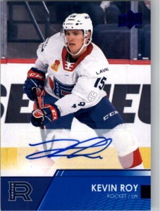2021-22 Upper Deck AHL Autographs #43 Kevin Roy Auto - NM-MT