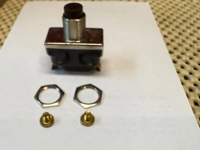McGill Pushbutton Switch, Normally-Open, Lot of two (2) Foto 1 de 4