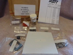 SCOTT REPAIR KIT,AIR MASK REGULATOR STANDARD OVERHAUL KIT 28969-00 SCBA FIRE/RES - Picture 1 of 6