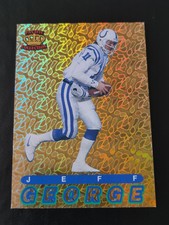 💥🏈1994 Pacific Prisms Gold Jeff George #45 Indianapolis Colts💥🏈