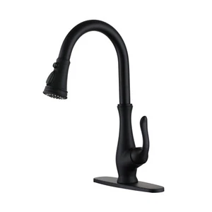 Grifo rociador extraíble Clihome grifo de cocina grifo de fregadero moderno grifo de una sola manija - Imagen 1 de 25