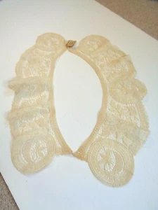Collo in pizzo vintage per abito/camicetta donna pizzo made in Germany NOS - Foto 1 di 4