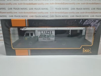 Fiat 673 Racing Transporter 1976 Lancia Alitalia Rally Team - IXO 1:43 - Immagine 1 di 3