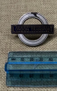London Transport Cap Badge - Circa 1950'/60's - Enamel Badge - J.R. GAUNT - Picture 1 of 2