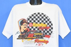 vintage 90s ERNIE IRVAN HAVOLINE RACING STOCK CAR DRIVER RYH t-shirt NASCAR XL - Picture 1 of 4