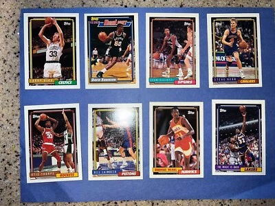 1992-93 TOPPS BASE BASKETBALL CARD YOU CHOOSE 1-267 NBA CARD FREE SHIPPING - Image 1 of 4