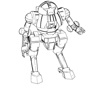 Mongoose II MON-266 | CGL 1:265 Scale BattleMech | Battletech Miniature - Bild 1 von 1