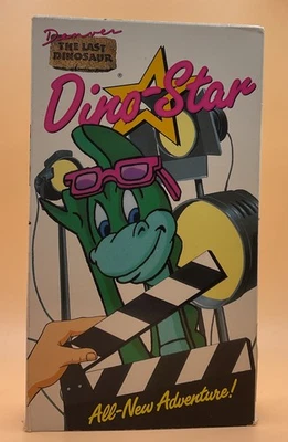 Denver The Last Dinosaur - Dino-Star VHS 1989 **Buy 2 Get 1 Free** - Image 1 of 3