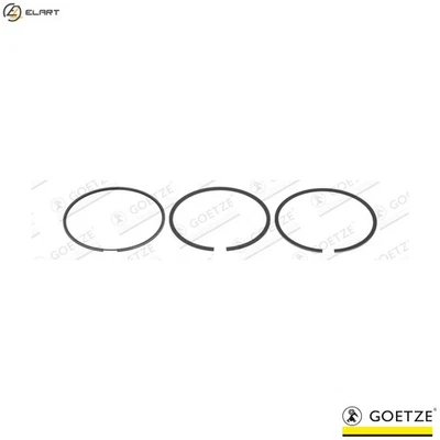4x PISTON RING KIT 08-450700-00 STD FOR F1AE3481A/F1AE3481B/F1AE3481C 2.3L 4cyl - Image 1 of 4