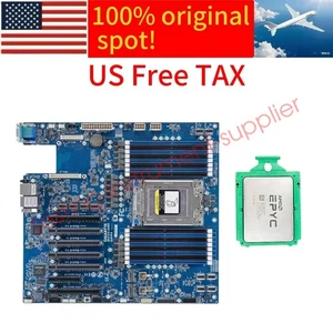 Gigabyte mz32-ar0 + 7D12 motherboard+CPU Combination AMD EPYC7002 PCIE4.0 - Picture 1 of 3