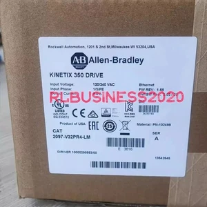 New Factory Sealed AB 2097-V32PR4-LM /A Kinetix 350 Drive 2097-V32PR4-LM - Picture 1 of 5